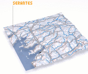 3d view of Serantes