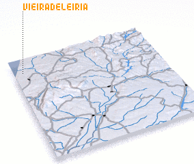 3d view of Vieira de Leiria