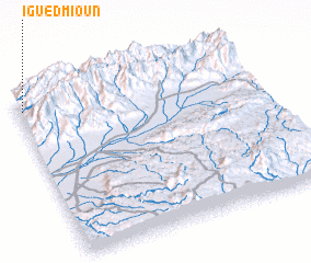 3d view of Iguedmioun