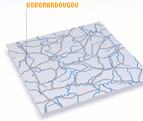 3d view of Koromandougou