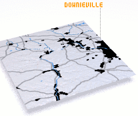 3d view of Downieville