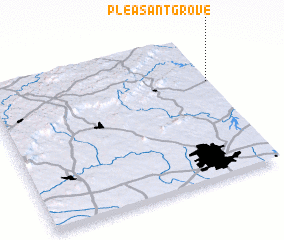 3d view of Pleasant Grove