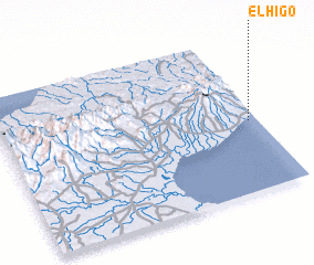 3d view of El Higo