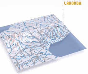 3d view of La Honda