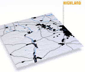 3d view of Highland