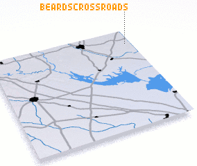 3d view of Beards Crossroads