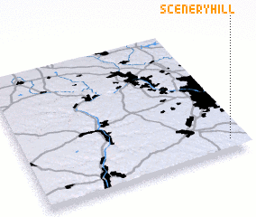 3d view of Scenery Hill