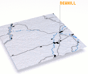 3d view of New Hill