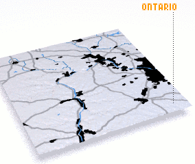 3d view of Ontario