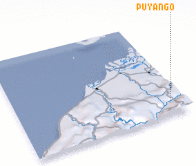 3d view of Puyango