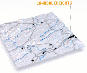 3d view of Lawndale Heights