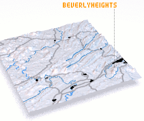 3d view of Beverly Heights