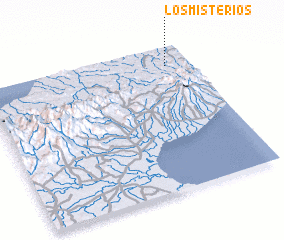 3d view of Los Misterios