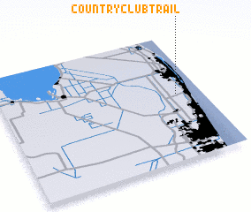 3d view of Country Club Trail