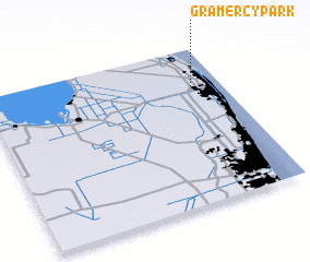 3d view of Gramercy Park