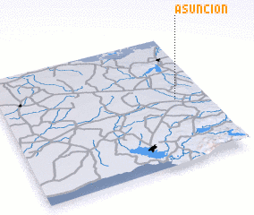 3d view of Asunción