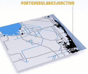 3d view of Port Everglades Junction