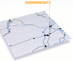 3d view of Vernon Heights