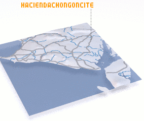 3d view of Hacienda Chongoncite