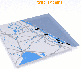 3d view of Sewalls Point