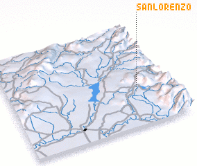 3d view of San Lorenzo