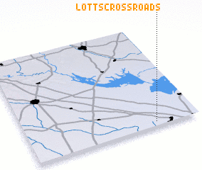 3d view of Lotts Crossroads