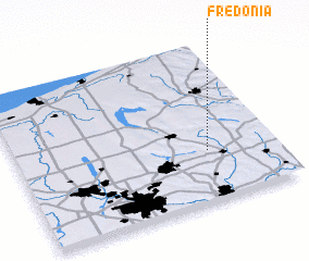 3d view of Fredonia