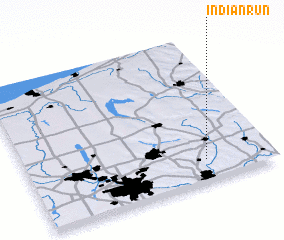 3d view of Indian Run