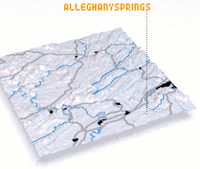 3d view of Alleghany Springs