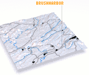 3d view of Brush Harbor