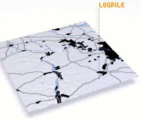 3d view of Log Pile