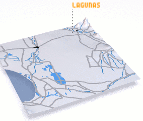 3d view of Lagunas