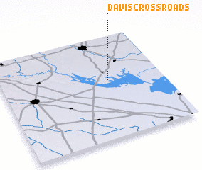 3d view of Davis Crossroads