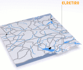 3d view of El Retiro