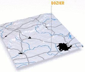 3d view of Dozier