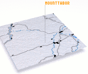 3d view of Mount Tabor