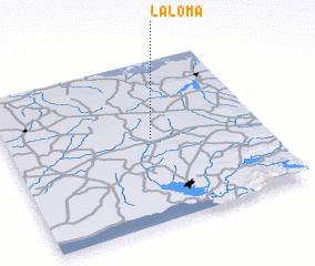 3d view of La Loma