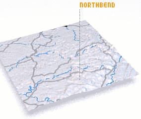 3d view of North Bend
