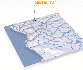 3d view of Portoviejo