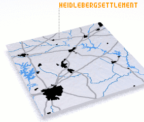 3d view of Heidleberg Settlement