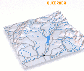 3d view of Quebrada