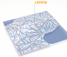 3d view of La Sucia