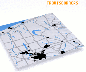 3d view of Trouts Corners