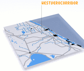 3d view of West Vero Corridor