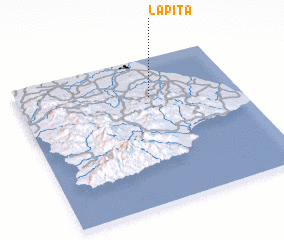 3d view of La Pita