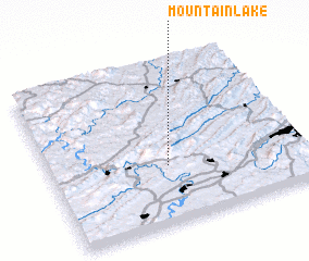 3d view of Mountain Lake