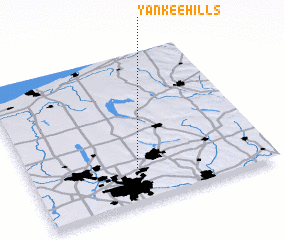 3d view of Yankee Hills