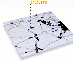 3d view of Calcutta