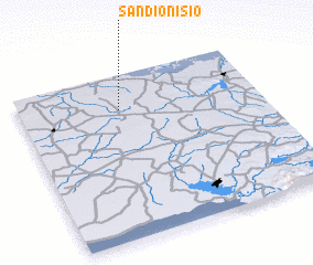 3d view of San Dionisio