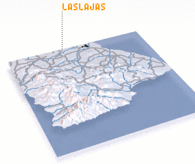 3d view of Las Lajas